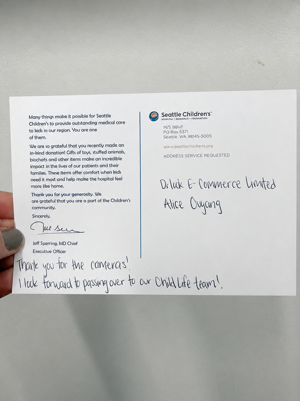 Donation visit