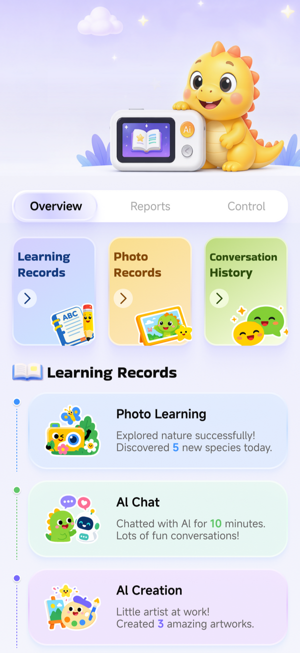 Learning starts with one tap.